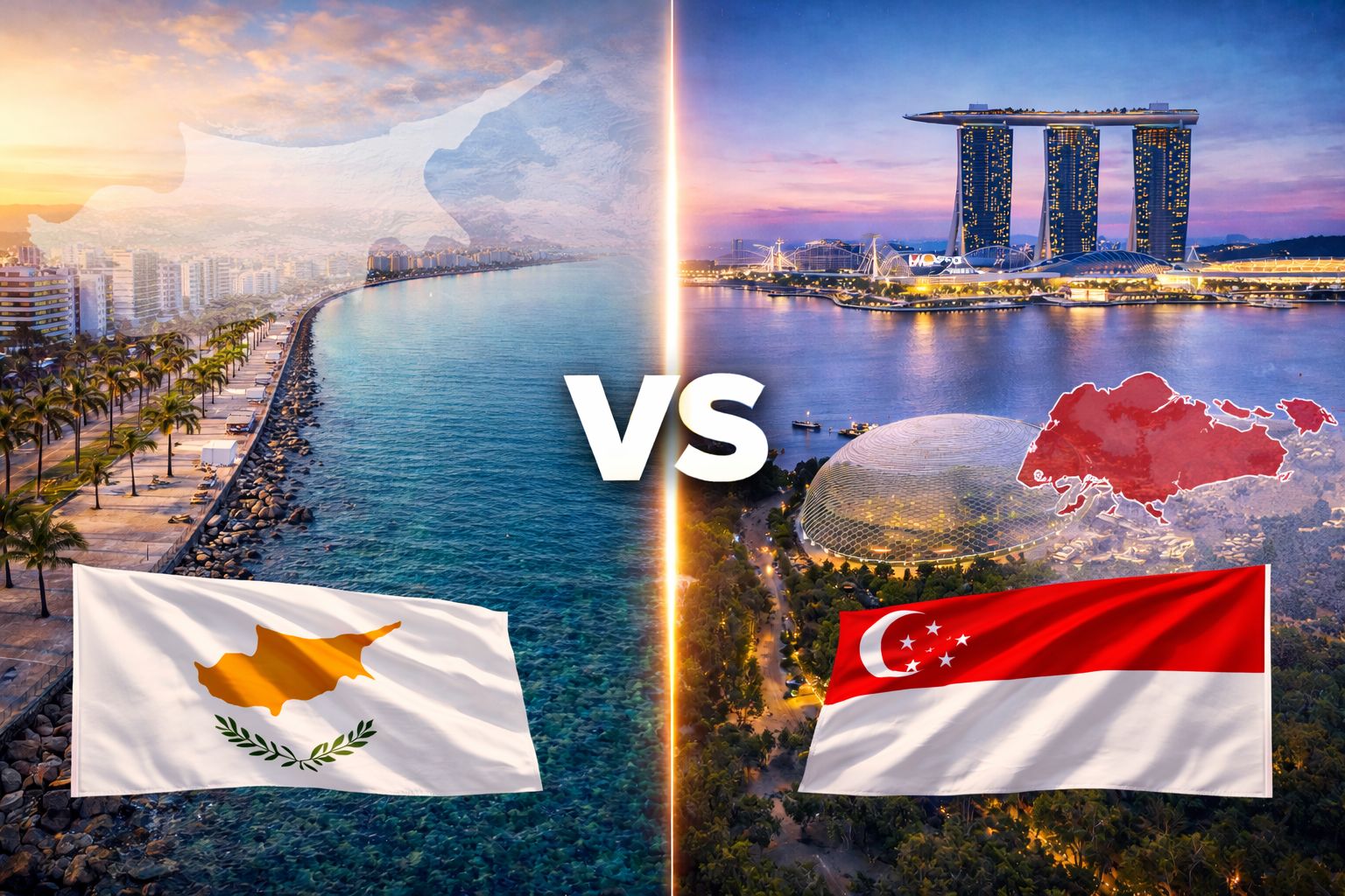 Κύπρος vs Σιγκαπούρη: Δύο χώρες με ένα εκπληκτικά παρόμοιο παρελθόν