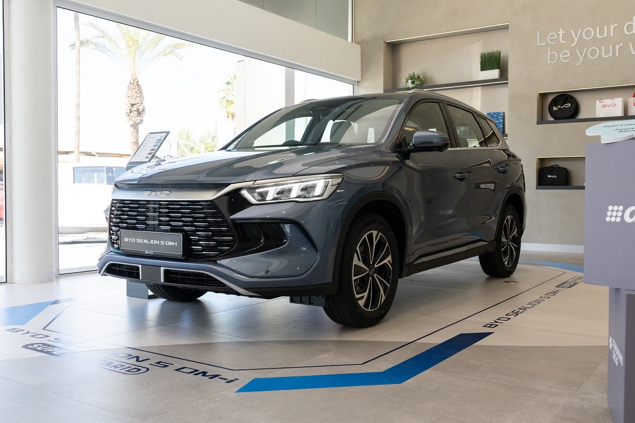 Το νέο BYD SEALION 5 DM-i κάνει το ντεμπούτο του στην Κύπρο